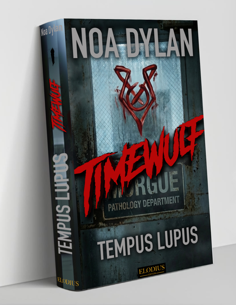 Ein gebundenes Exemplar des Romans - Timewulf - Lupus Temus - von A.A.Lucas